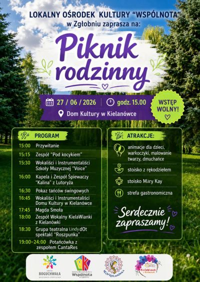 Piknik Rodzinny w Kielanówce